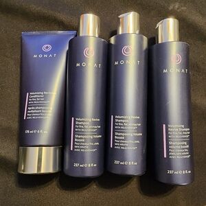 Monat 3 volumizing revive shampoo and volumizing revitalize conditioner